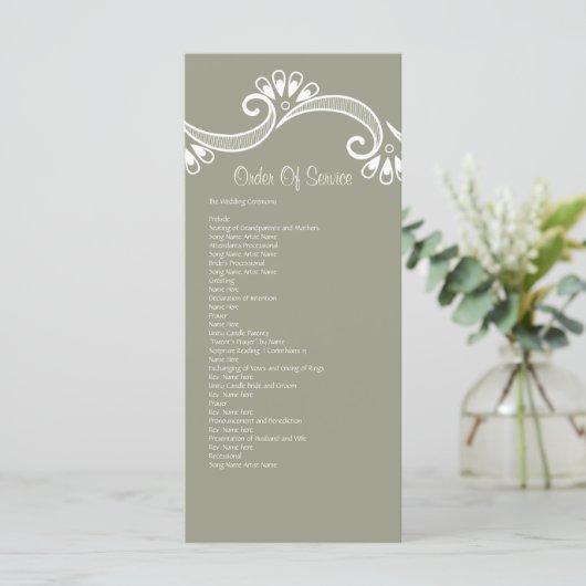 Eleganter asiatischer Service Programm (Stehend Vorderseite)