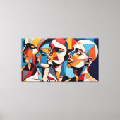 Eleganter Ausdruck Leinwanddruck (Vorderseite)