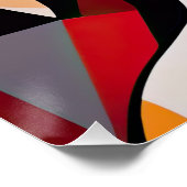 Eleganter Ausdruck Poster (Ecke)