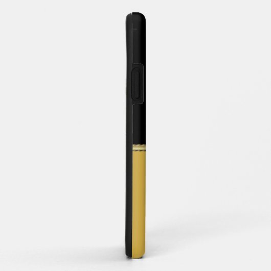 Eleganter "B" Monogramm Personalisierter Name Schw Case-Mate iPhone Hülle (Hinten/Rechts)