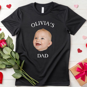 Eleganter Baby Face Personalisiert Child Foto Mama T-Shirt