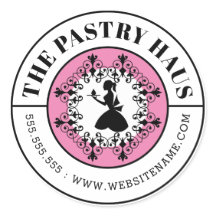 Eleganter Baker-Silhouette-Kurveller