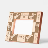 Eleganter Ballerina Dancer mit Namen Geätzte Rahmen (Links)