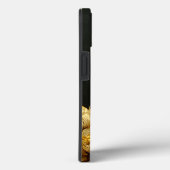 Eleganter Barockklassefall Schwarz & Gold Case-Mate iPhone Hülle (Rückseite / Rechts)