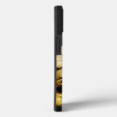 Eleganter Barockklassefall Schwarz & Gold Case-Mate iPhone Hülle (Rückseite / Rechts)