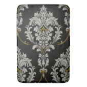 Eleganter Baroque Damask Badematte (Vorderseite Vertikal)