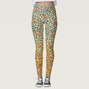 Eleganter Basenji-Hund Leggings