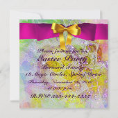 ELEGANTER BASKET,KIKEN,BLUME UND OSTEREIER EINLADUNG (Rückseite)