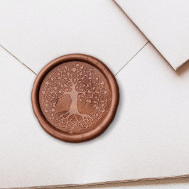 Eleganter Baum des Lebens, spirituell Wax Seal Stamp