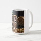 Eleganter Beagle Kaffee Tasse (VorderseiteRechts)