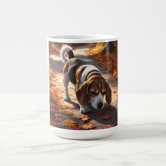 Eleganter Beagle Kaffee Tasse (Mittel)