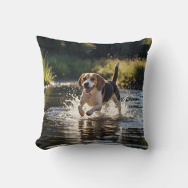 Eleganter Beagle-Kissen Kissen
