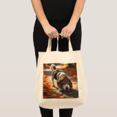 Eleganter Beagle Lebensmittelgeschäft Tasche (Vorderseite (Produkt))