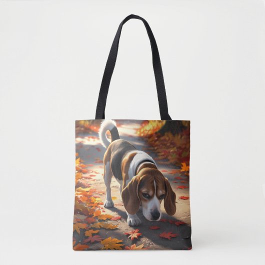 Eleganter Beagle Schulter Tasche (Vorderseite)