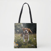 Eleganter Beagle Schulter Tasche (Vorderseite)
