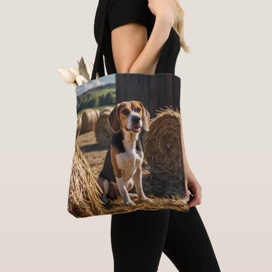 Eleganter Beagle Schulter Tasche (Von Nahem)
