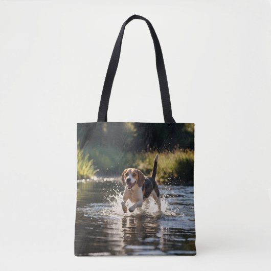 Eleganter Beagle Schulter Tasche (Vorderseite)