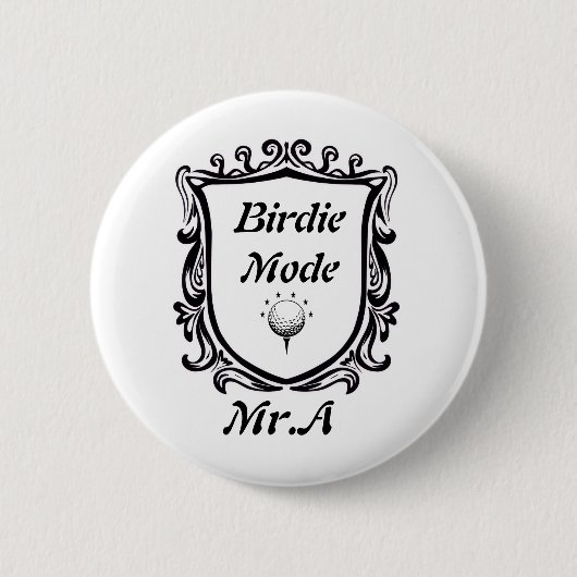 Eleganter beliebter Golfknopf 2026 Button (Vorderseite)