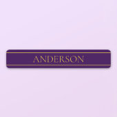 Eleganter benutzerdefinierbarer Text | Gold und De Etiketten