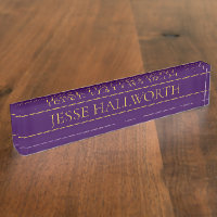 Eleganter benutzerdefinierbarer Text | Gold und De