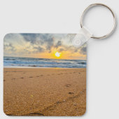 Eleganter benutzerdefinierter Foto-Schlüsselanhäng Schlüsselanhänger (Rückseite)