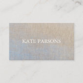 Eleganter Beruflicher Designer Minimalistischer Wä Visitenkarte (Vorderseite)