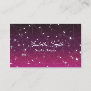 Eleganter Beruflicher Grafikdesigner Visitenkarte