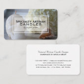 Eleganter Beruflicher Kunsthandwerker Visitenkarte (Vorne/Hinten)