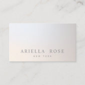 Eleganter Beruflicher Lichtstrahl Visitenkarte (Vorderseite)