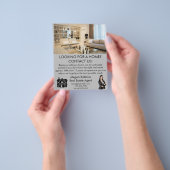 Eleganter Beruflicher Real Anwesen Marketing QR Co Flyer (Gruppe)