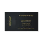 Eleganter Beruflicher Schwarz-Gold-Fotograf