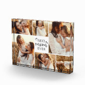 Eleganter Best Mama je Typografie Niedlicher Foto  (Rechts)