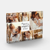 Eleganter Best Mama je Typografie Niedlicher Foto  (Links)