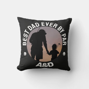 eleganter bester Papa je nach personalisiertem Fot Kissen