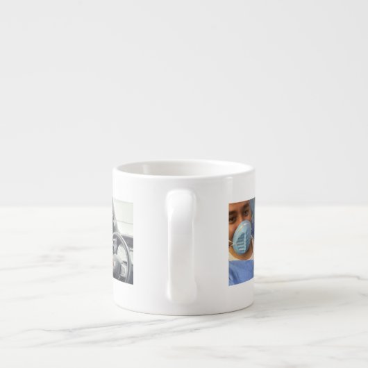 Eleganter Bester Vater je Expresso Espressotasse (Rückseite)