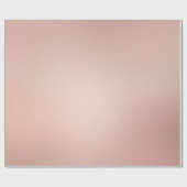 Eleganter bezaubernder Rosen-Goldmetallischer Geschenkpapier (Flach)