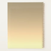 Eleganter Black Foto Wedding Planner Planer (Rückseite)