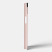 Eleganter Black Glitzer Tropfen Rose Gold Case-Mate iPhone Hülle (Rückseite / Rechts)