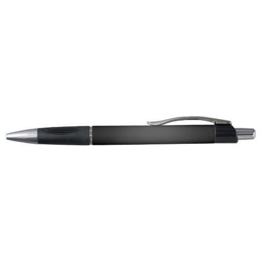 Eleganter Black Individuelle Name Ballpoint Pen Kugelschreiber (Oberseite)