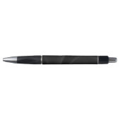Eleganter Black Individuelle Name Ballpoint Pen Kugelschreiber (Vorderseite)