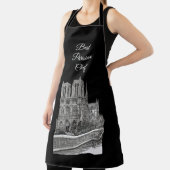 Eleganter Black Notre Dame Best Pariser Koch Schürze (InSitu)