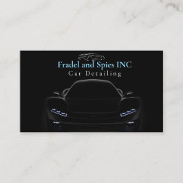 Eleganter Black Premium Car Händler / Beruflich Visitenkarte