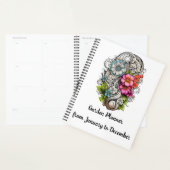Eleganter Black Spiral Garden Plan Planer (Anzeige)