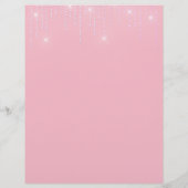 Eleganter Blanko-Flyer Flyer (Hinten)