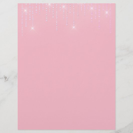 Eleganter Blanko-Flyer Flyer (Hinten)