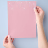 Eleganter Blanko-Flyer Flyer (Hand)