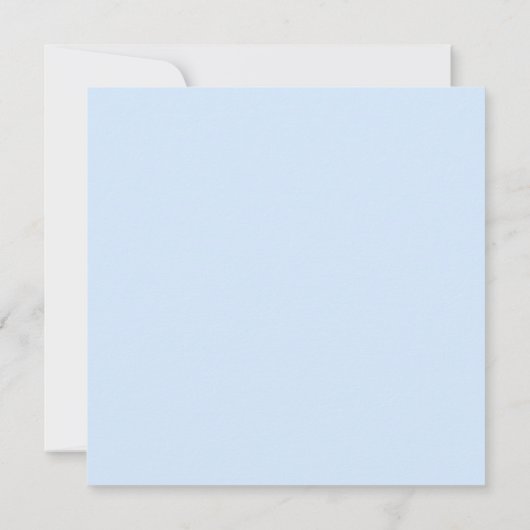 Eleganter Blauer Eukalyptus Ändern Sie das Datum Save The Date (Rückseite)