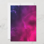 Eleganter blauer Glitzer Weihnachten - Neues Jahr (Rückseite)