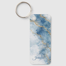 Eleganter blauer Gold-Glitter-Abstrakt-Flow