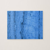 Eleganter blauer Granitmuster, blauer Marmor Puzzle (Horizontal)